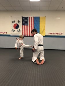 Teaching Taekwondo